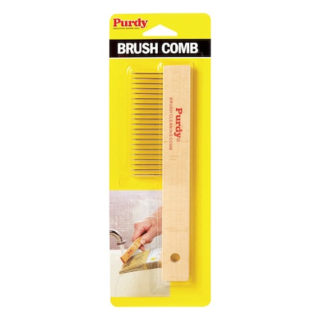 Purdy Purdy Brush Comb 7 in. L Wood Brush and Roller Cleaning Tool 144068010